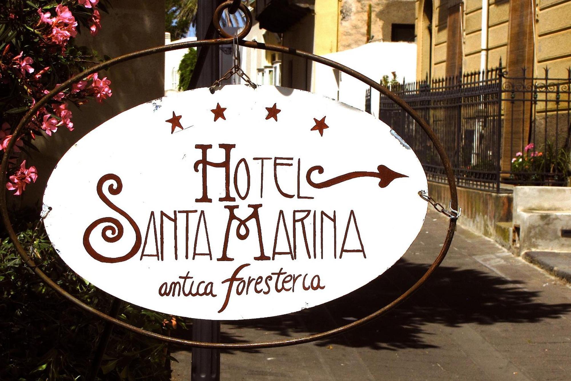 Hotel Santa Marina Antica Foresteria Санта Марина Салина Екстериор снимка